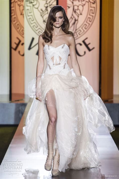 versace wedding dress 2012|atelier Versace gowns.